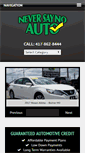 Mobile Screenshot of neversaynoauto.com